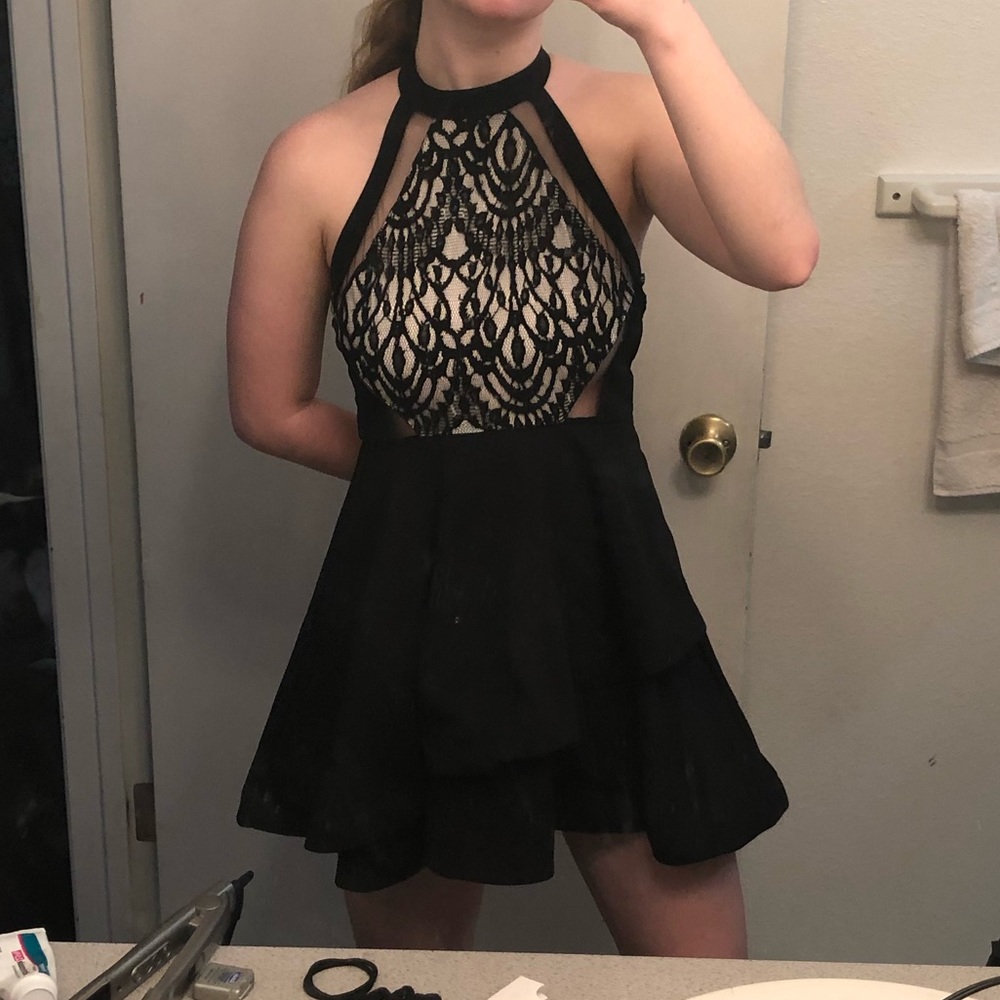 3/$20 black formal dress